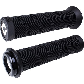 Odi Grips Tangent Contour V2.1 Noir avec pinces noires 135 mm - 1