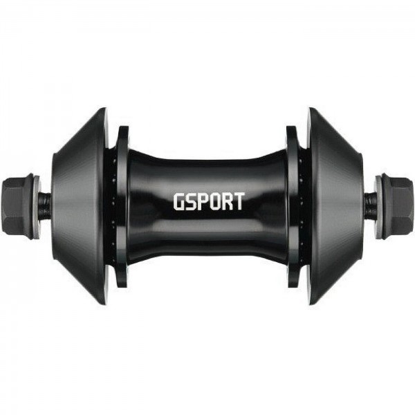 G-Sport Buje Roloway Delantero 36H, 3/8", Negro - 1