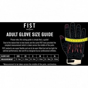 Fist Glove Grid Xxs, Blue-Black - 3