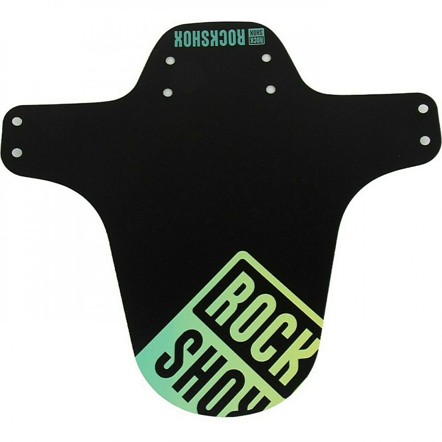 Rockshox Mtb Fender Black-Turquoise/Yellow Gradient - 1