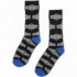 Chaussettes Sunday Cornerstone All-Over Crew Chaussettes - Noir/Blanc - 1