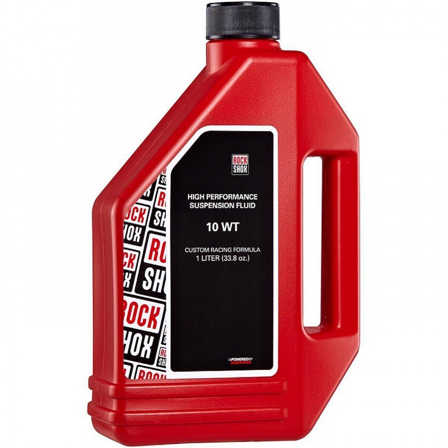 Olio per sospensioni Rockshox, 10 Wt, bottiglia da 1 litro - 1 - Olio - 0710845616785
