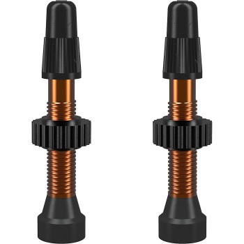 Valve Presta Tcs Al Orange 34Mm 2 pièces - 1