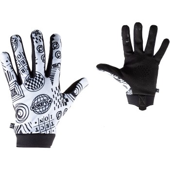 Fuse Omega Glove Size: L White-Black - 1