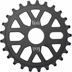 Fiend Chainring Omicron Without Guard 25T, Black - 1
