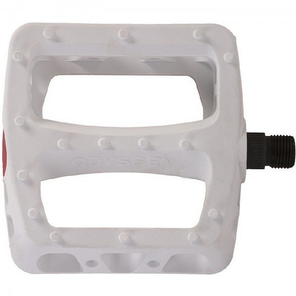 Pedal, PC torcida 9/16"", Blanco - 1