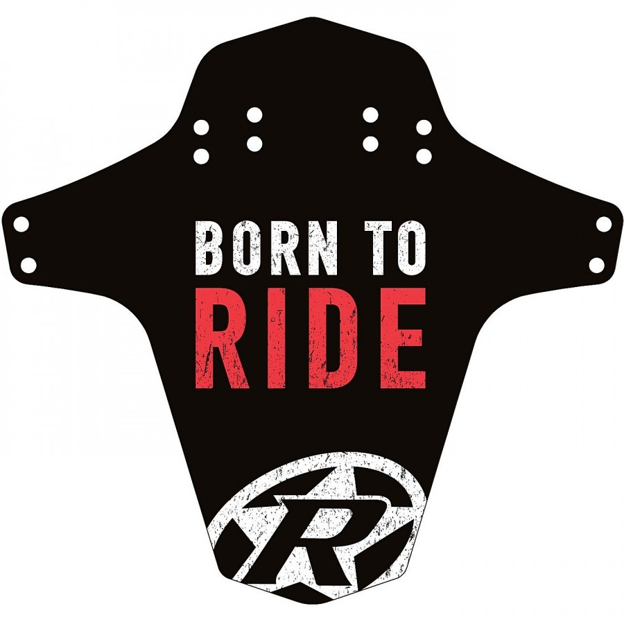 Reverse Mudfender Born To Ride (Schwarz/Rot) - 1