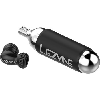 Lezyne Bomba de Co2 Twin Speed Drive Cnc 25G Cartucho, Negro - 2