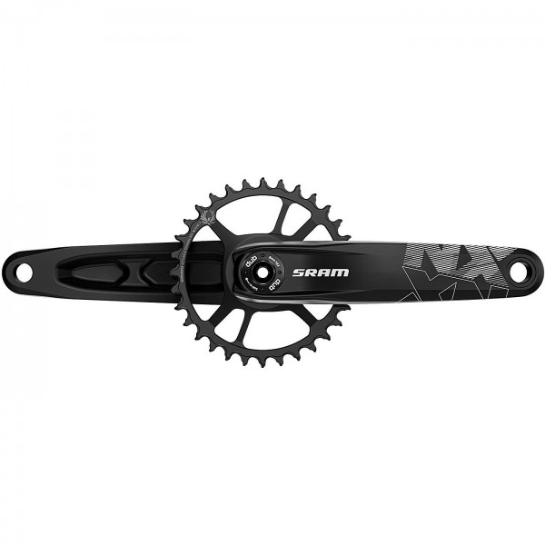 Sram Crank Nx Eagle Boost 148 Dub 12S 165 W Direct Mount 32T X-Sync 2 Chai en acier - 1