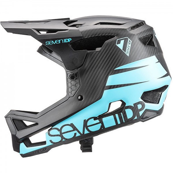 Casque Project 23 Carbon Bleu Glace Mat L - 1