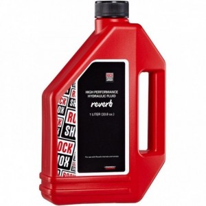 Liquide hydraulique Rockshox Reverb, bouteille de 1 litre - télécommande Reverb/Sprint - 1