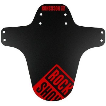 Rockshox Mtb Fender Black With Oxy Red Print - 1