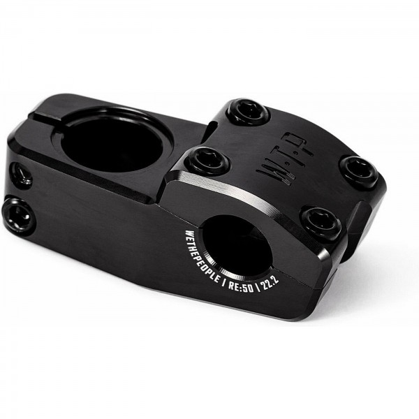 Logic Stem/25.4Mm 27Mm Rise, 25.4Mm Clamp, Top Loader Black - 1