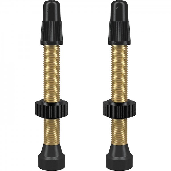 Tcs Brass Presta Valve 46Mm 2Pcs - 1