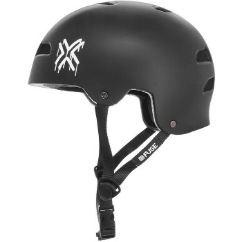 Casco Fuse Alpha Talla: M-L Negro Mate - 1