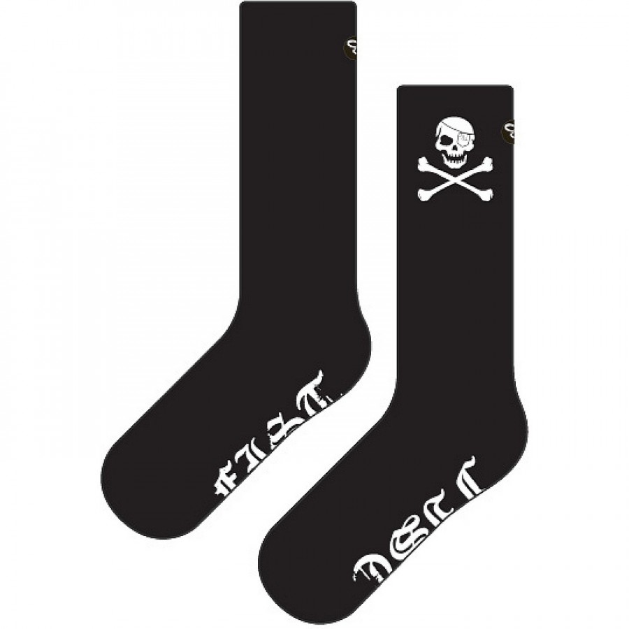 Fist winter socks Rodger S-M, white-black - 1