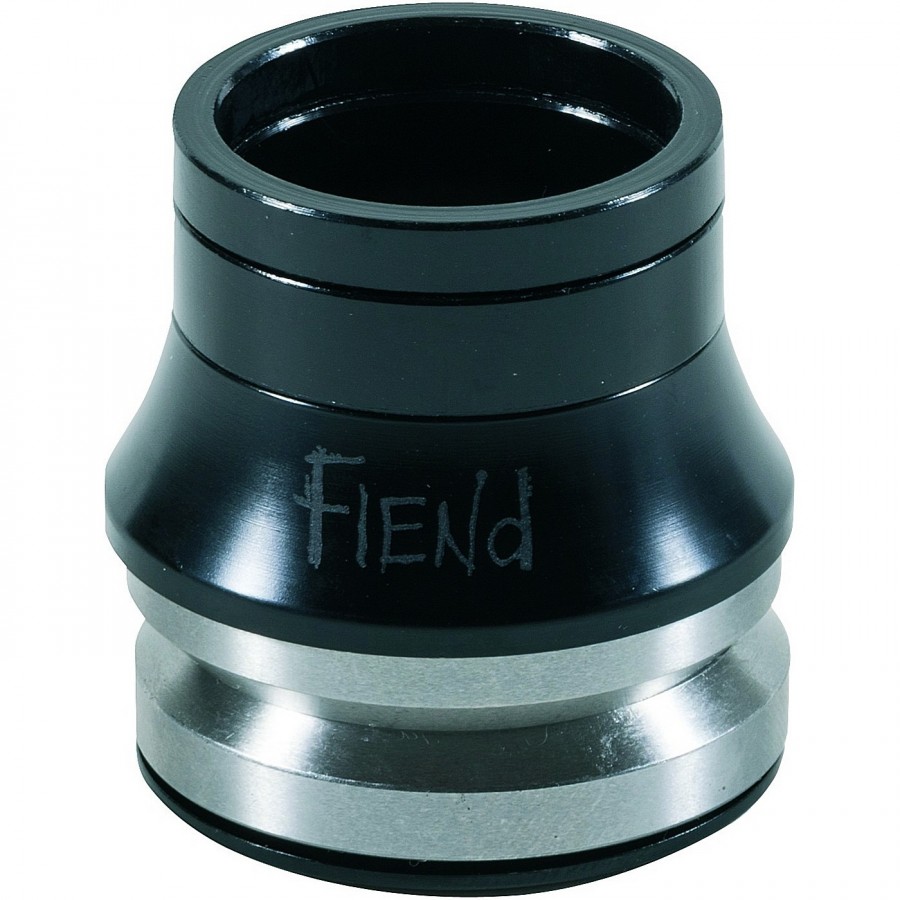 Serie sterzo, Fiend Integrata Nera, 45X45 - 1 - Serie sterzo e tappi - 0768114174467