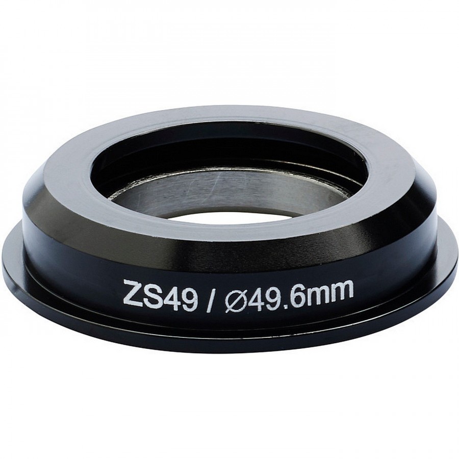 Reverse headset base lower part Ø49mm 1.5" (black) Zs49/30 (Semi Int.) with 1 1/8" cone - 1
