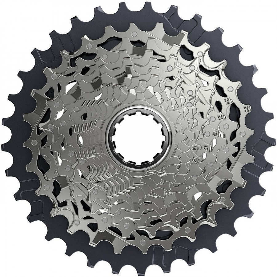 Cassetta Sram Xg-1270 10-33T, 12 velocità argento - 1 - Cassette - 0710845865176