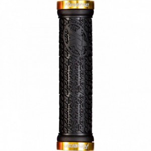 Reverse Griff Stamp Lock On Ø30mm X 135Mm Schwarz-Gold - 1