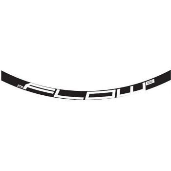 Notubes Decalset, Ztr Flow Ex3 27.5 Vinyl, White - 1