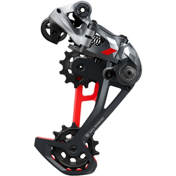 Dérailleur Arrière X01 Eagle 12 Vitesses Rouge Max 52T - 1