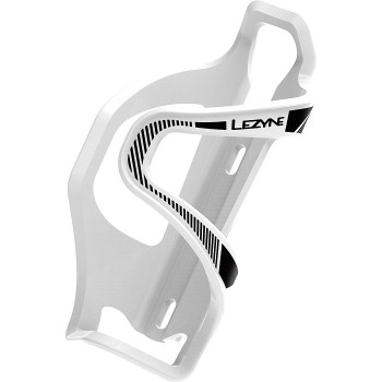 Lezyne Waterbottle Holder Flow Cage E SL-L Left Loading Cage, White - 1