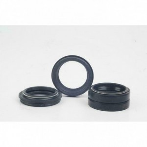 Fork Dust Wiper Kit - 40Mm Black (Includes Flanged Wiper Seals & Oil Seals) - To - 1