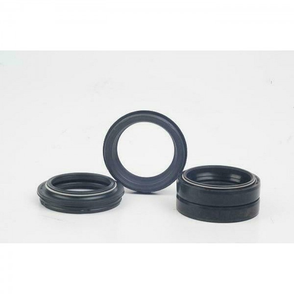 Fork Dust Wiper Kit - 40Mm Black (Includes Flanged Wiper Seals & Oil Seals) - To - 1