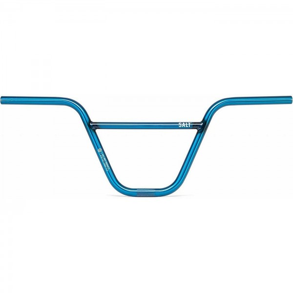 Guidon Pro 2 pièces 9" hauteur bleu translucide - 1