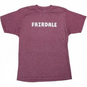 T-shirt Fairdale Outline Borgogna, L - 1 - Maglie - 0630950935253