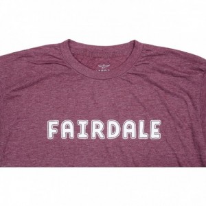 Fairdale T-Shirt Outline Burgundy, L - 2
