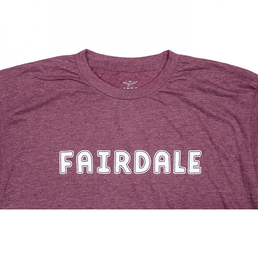 Fairdale T-Shirt Outline Burgundy, L - 2