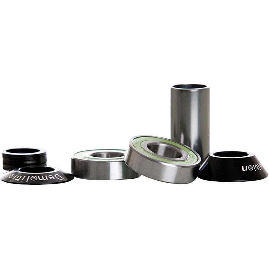 Mid 24Mm Bottom Bracket Set Flat Black - 1