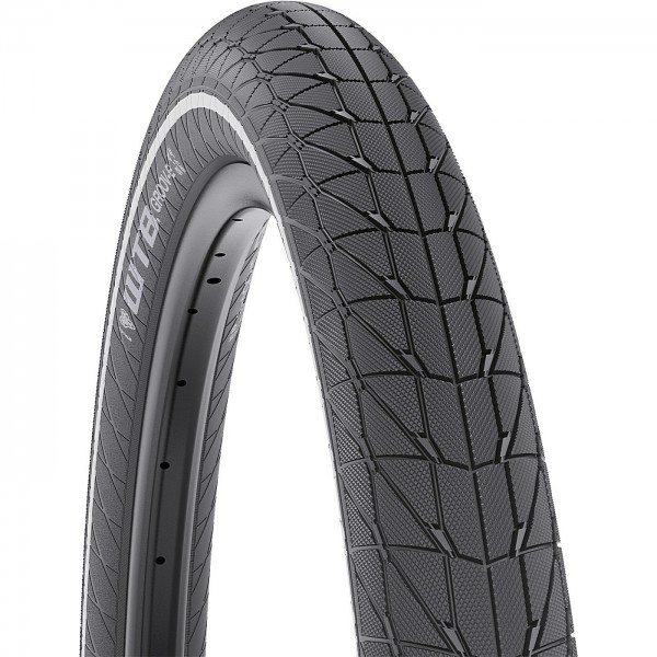 Wtb Tire Groov-E Flat Guard, 60Tpi 2,4 X 27,5", avec bande réfléchissante et incrustation en caoutchouc, noir - 1