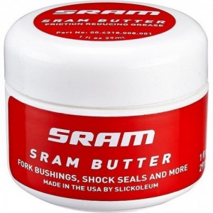 Grease Sram Butter 1Oz Container, Friction Reducing Grease By Slickoleum - Recom - 1