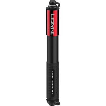 Bomba Manual Lezyne Grip Drive Hv Mediana Roja - 1