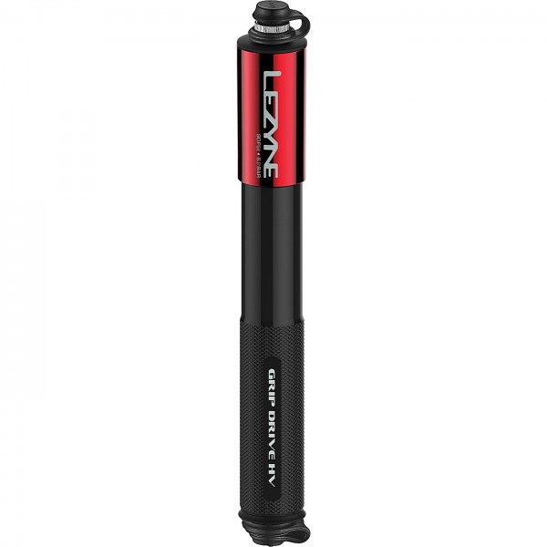 Bomba Manual Lezyne Grip Drive Hv Mediana Roja - 1