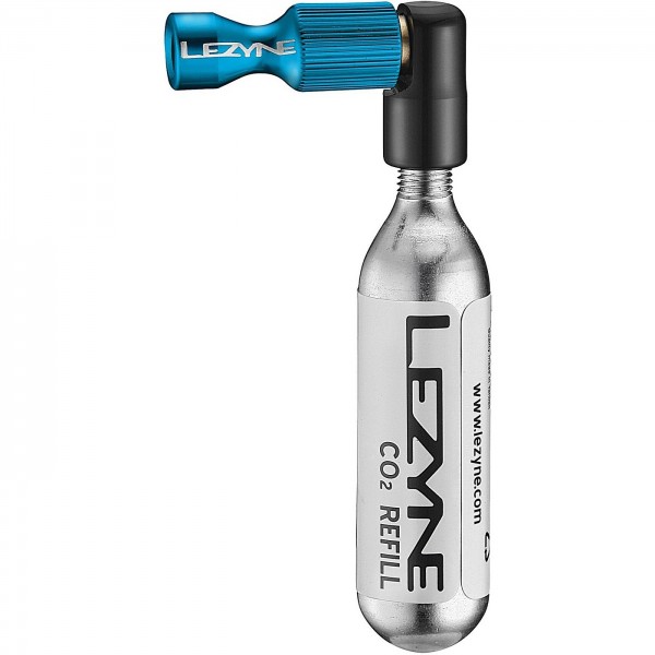 Lezyne Co2 Pompa Trigger Drive Incl. Cartuccia 16G, blu - 1 - Bombolette e dosatori co2 - 4712805990085