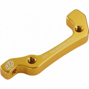Reverse brake disc adapter Is-Pm 180 Vr+160 Hr Gold - 1