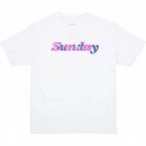 Camiseta Sunday Classy Weiß, L - 1