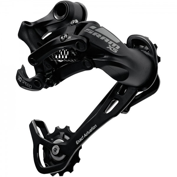 Rear Derailleur X-5 9-Speed Medium Cage Aluminum Black - 1