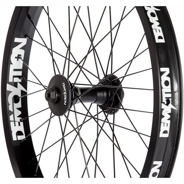 Demolition Wheel Team Plus 20", Black, Front Wheel Whistler Hub - 1