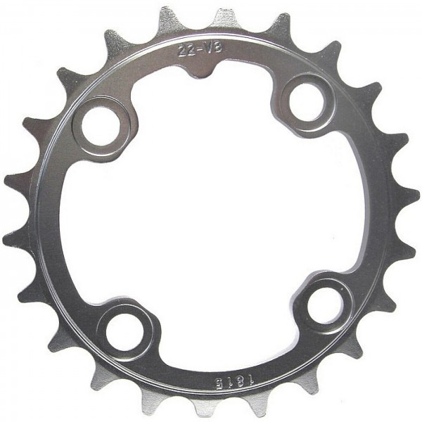 Chain Ring Mtb 22T 64 V3 Aluminum Tungsten Grey - 1