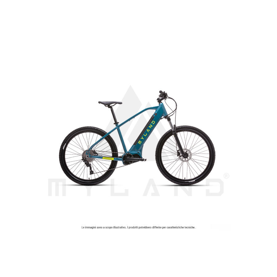 Monviso 29 e-mtb l blu petrolio - 1 - Mountain bike - 8059796060776