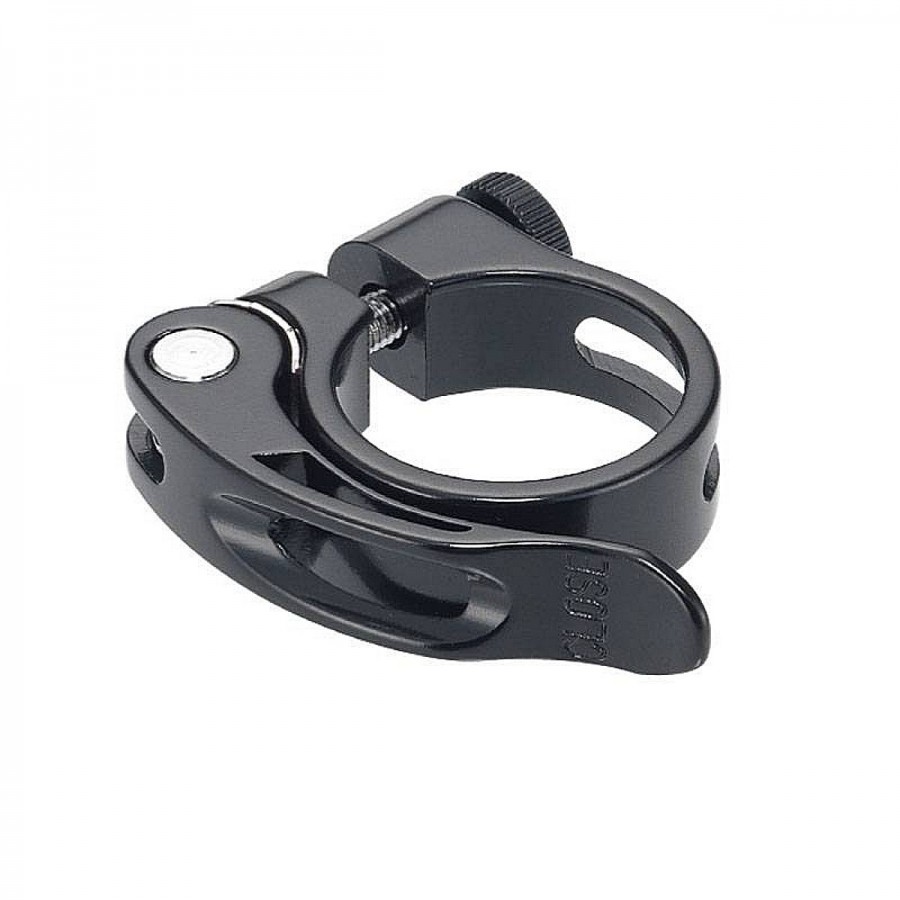 Colliers de selle vtt 34,9 mm tout noir c / bloc h13 mm - 1