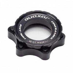 Centerlock qr15 / 20 black disc adapter - 1