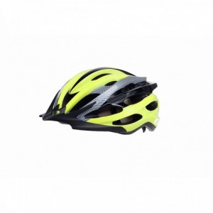 Lime/black/grey in-mold helmet size 58/62cm - 1