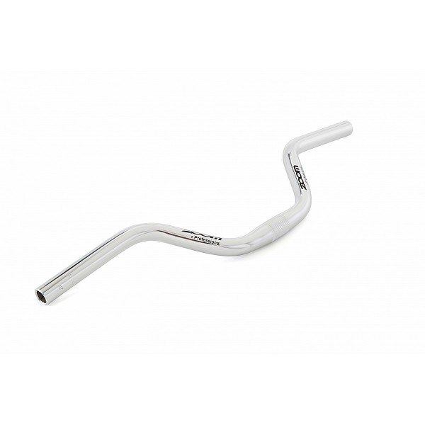 Handlebar ctb aluminum 580mm silver rise 100 mm - 1