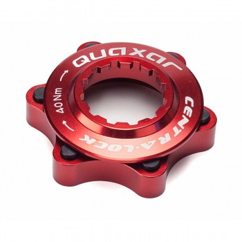 Adaptateur de disque centerlock rouge - 1